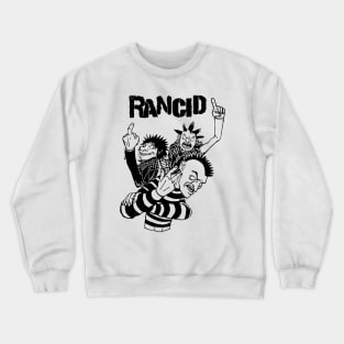Punk Rock Man Of Rancid Crewneck Sweatshirt